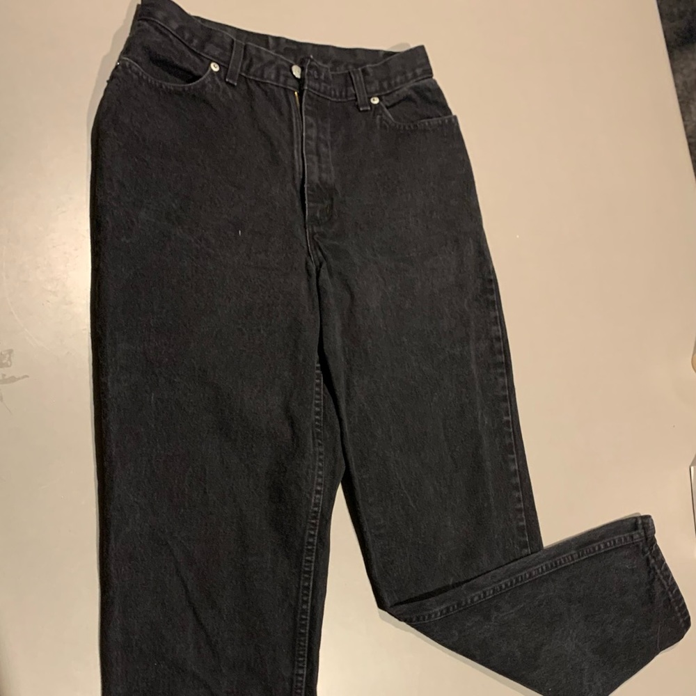 Faded Glory black jeans size 10 tall